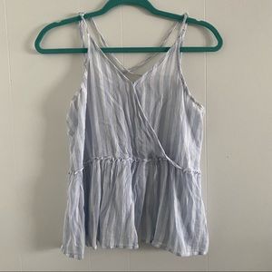 American Eagle Striped Tank Top